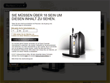 Tablet Screenshot of perfectdraft.de